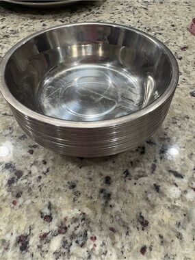 Unbranded stainless steel 5.5 inch bundle of 24 bowls Preowned GUC